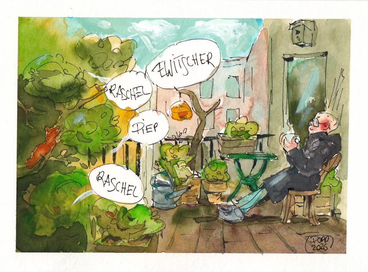 Painting by Oliver Popp, 17 October 2026