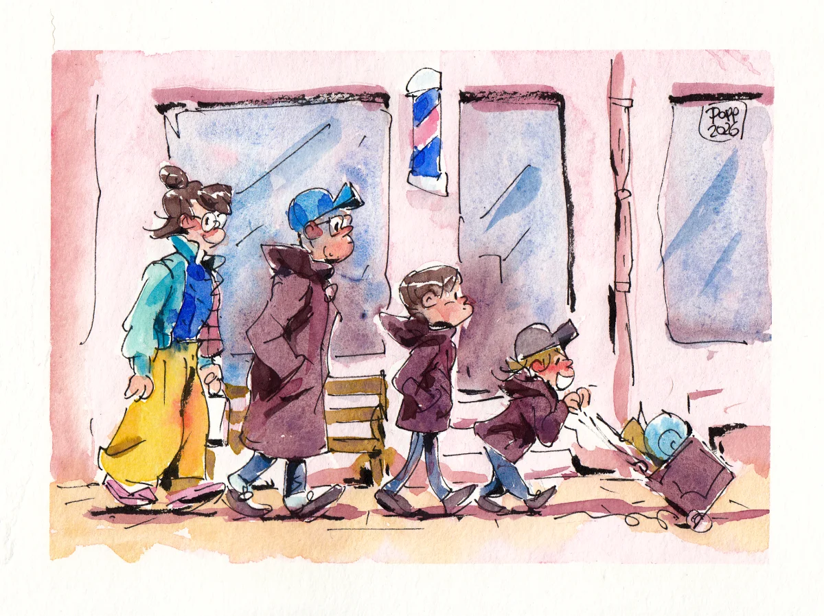 Painting by Oliver Popp, 17 October 2026